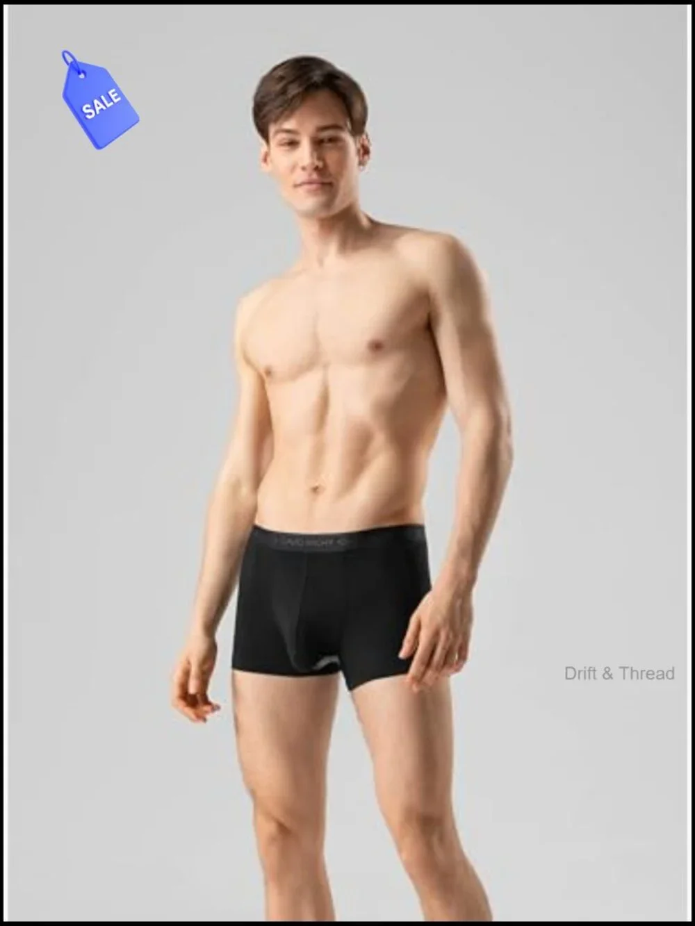 Men's Boxer Briefs 4-Pack Modal Dual Pouch Anti-Chafe XL